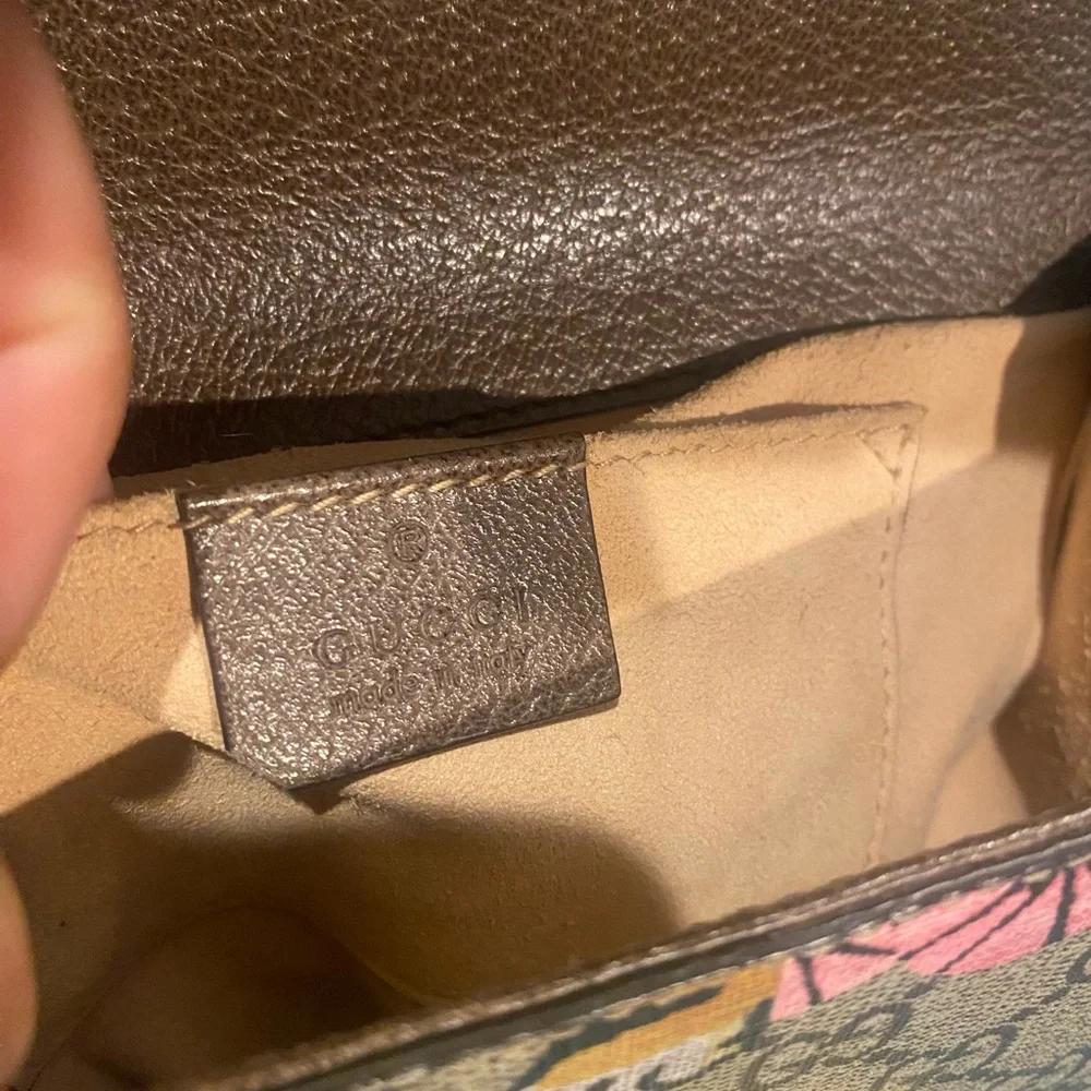 Authentic Gucci Bengal Padlock GG Supreme Shoulder Bag 🐅💕 🐅 - Picture 11 of 14